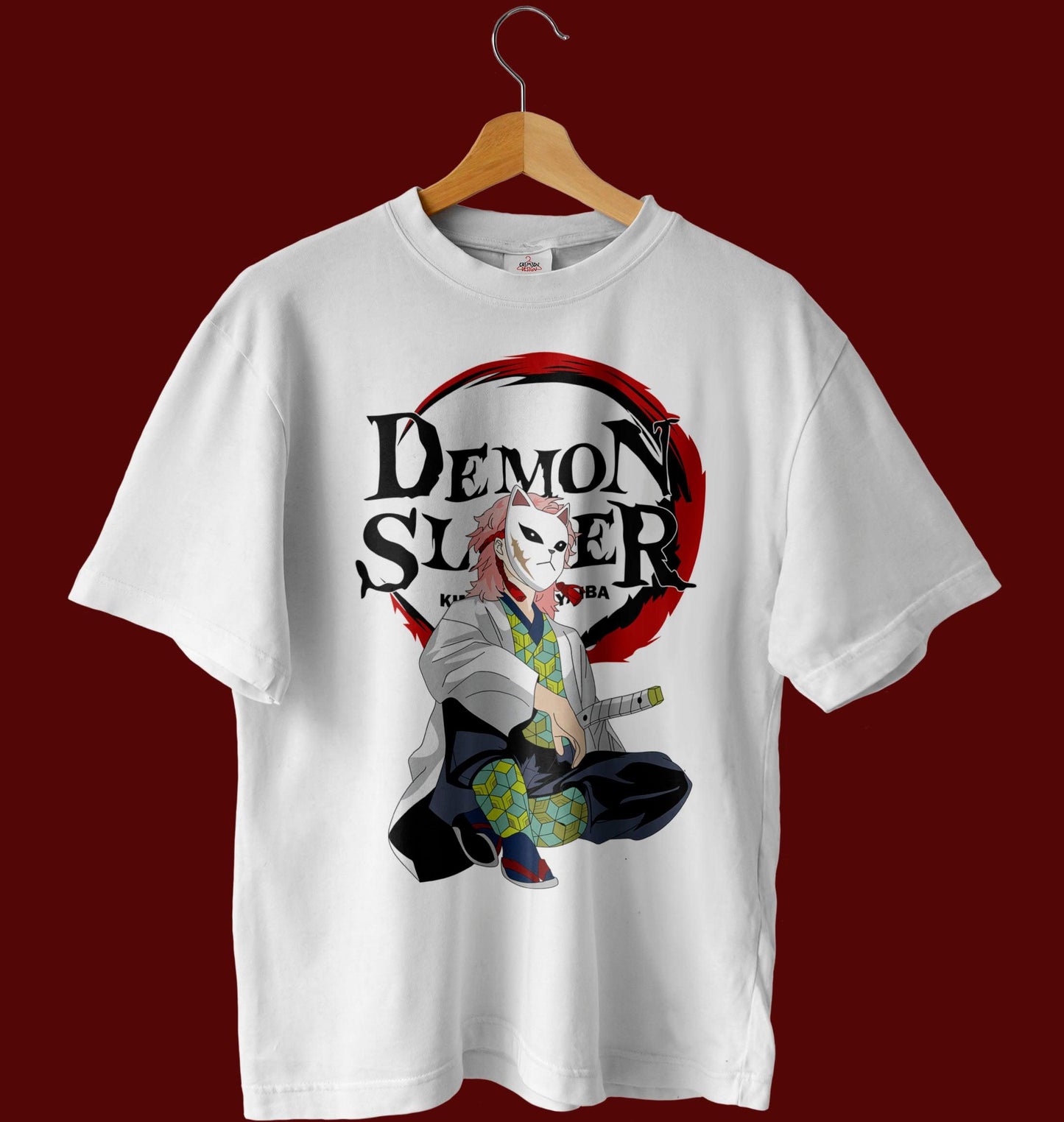 Sabito - T-Shirt - Crimson x Design