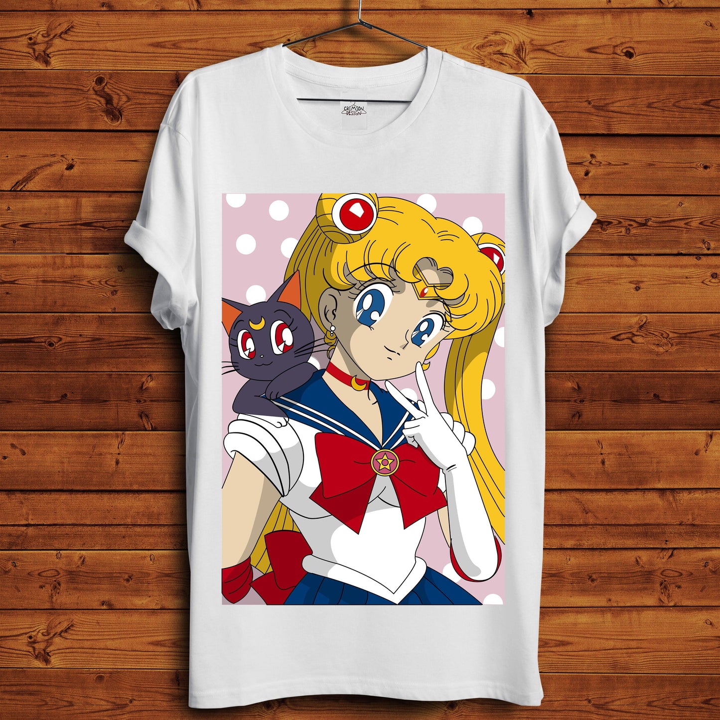 Sailor Moon T-Shirt - Crimson x Design