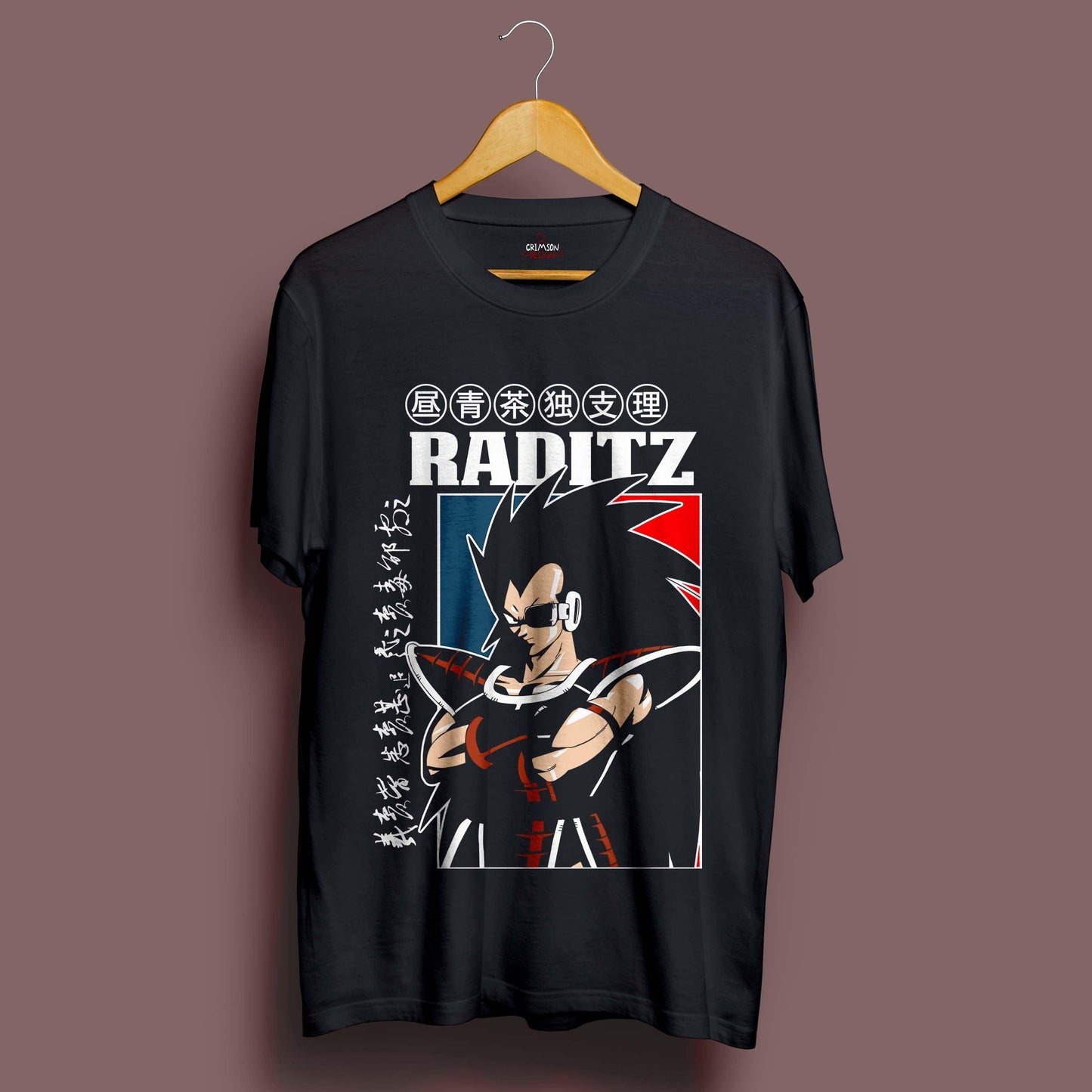 Retro Raditz T-Shirt - Crimson x Design