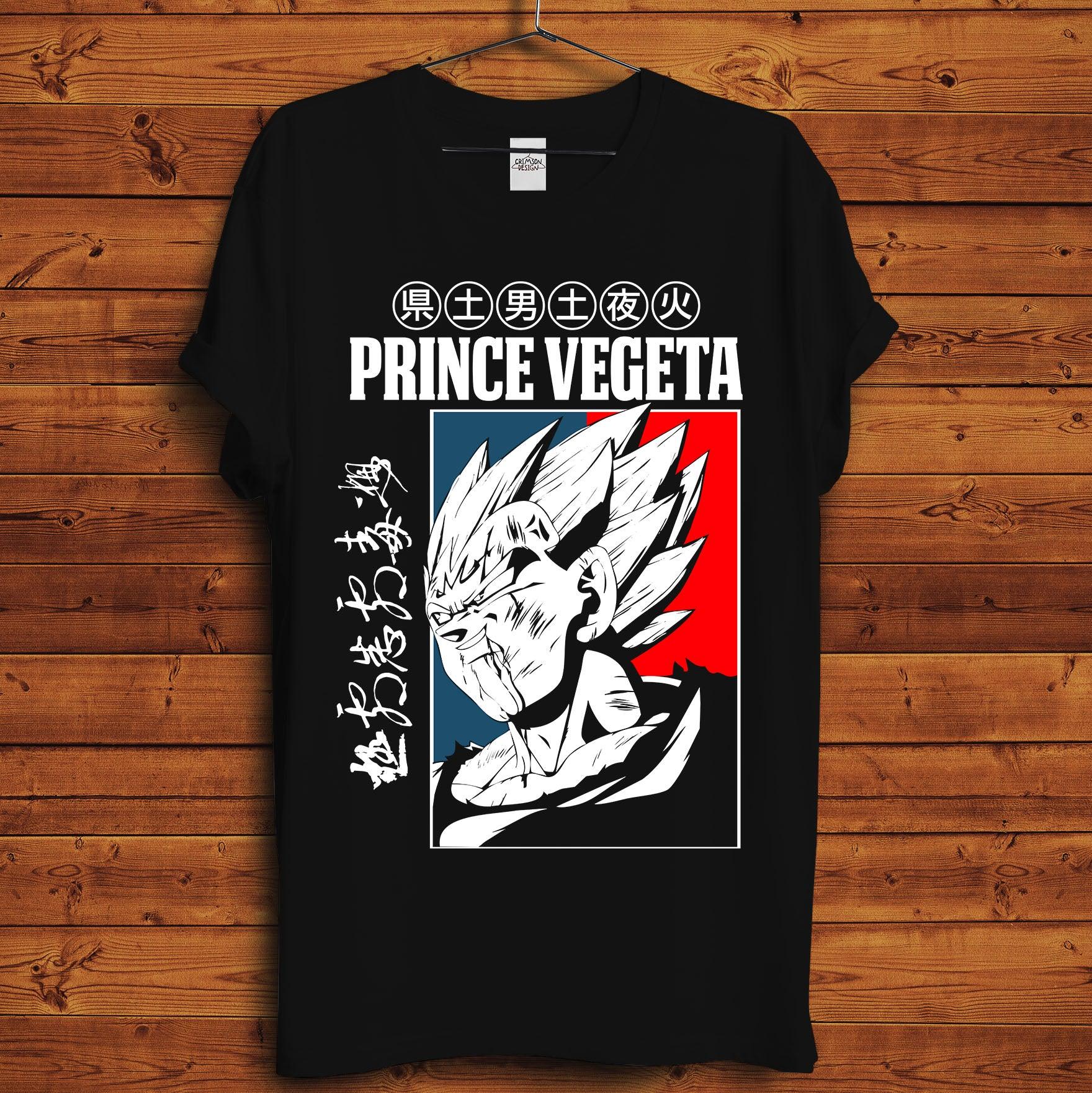 Retro Vegeta T-Shirt - Crimson x Design