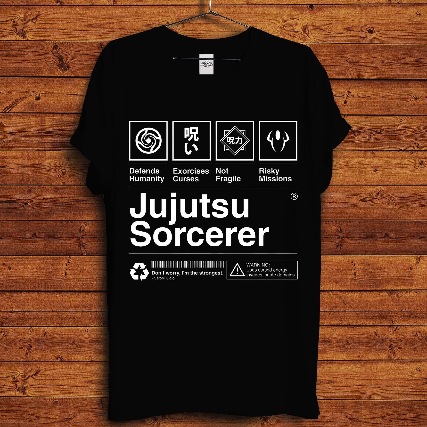 Jujutsu Sorcerer T-Shirt - Crimson x Design