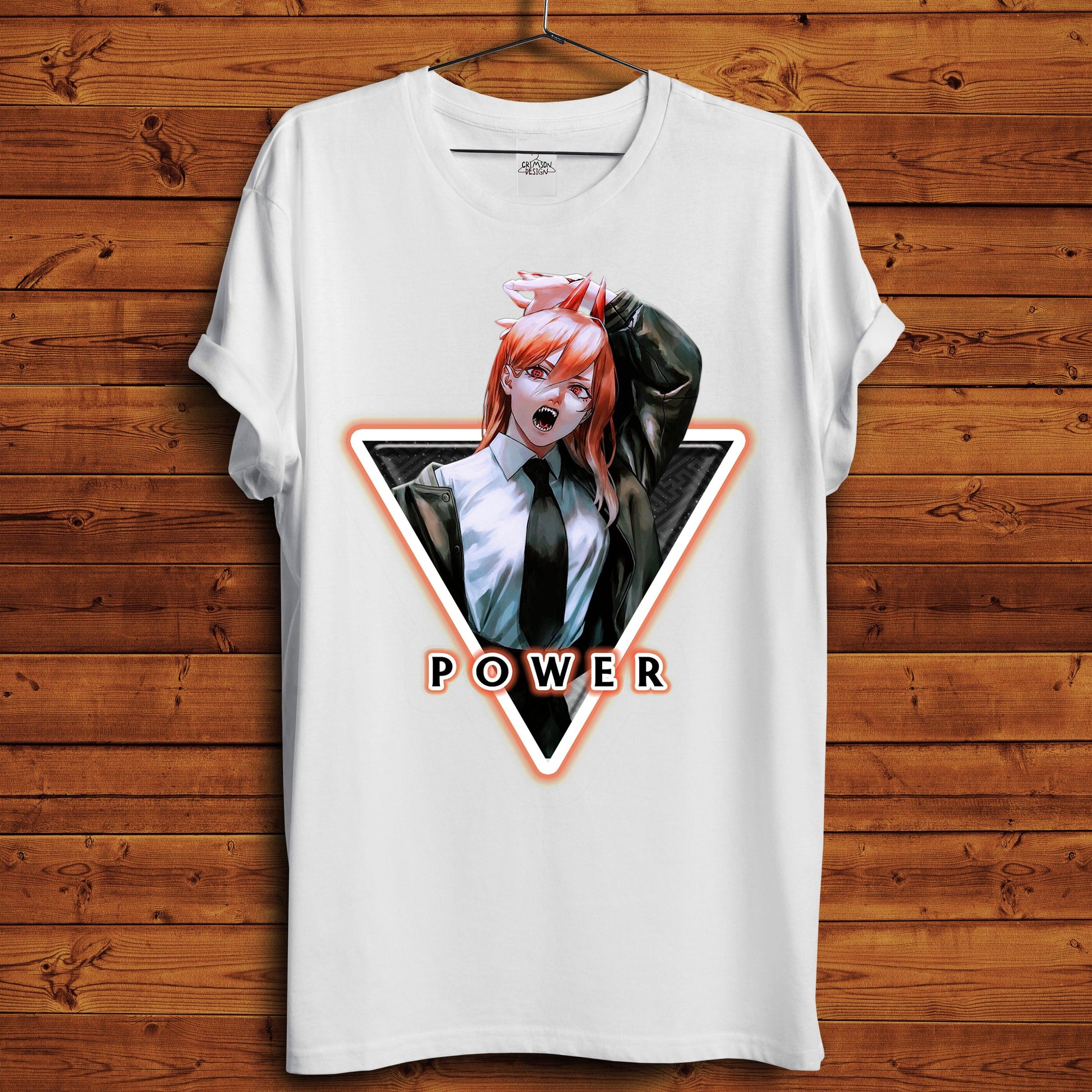 Power T-Shirt - Crimson x Design