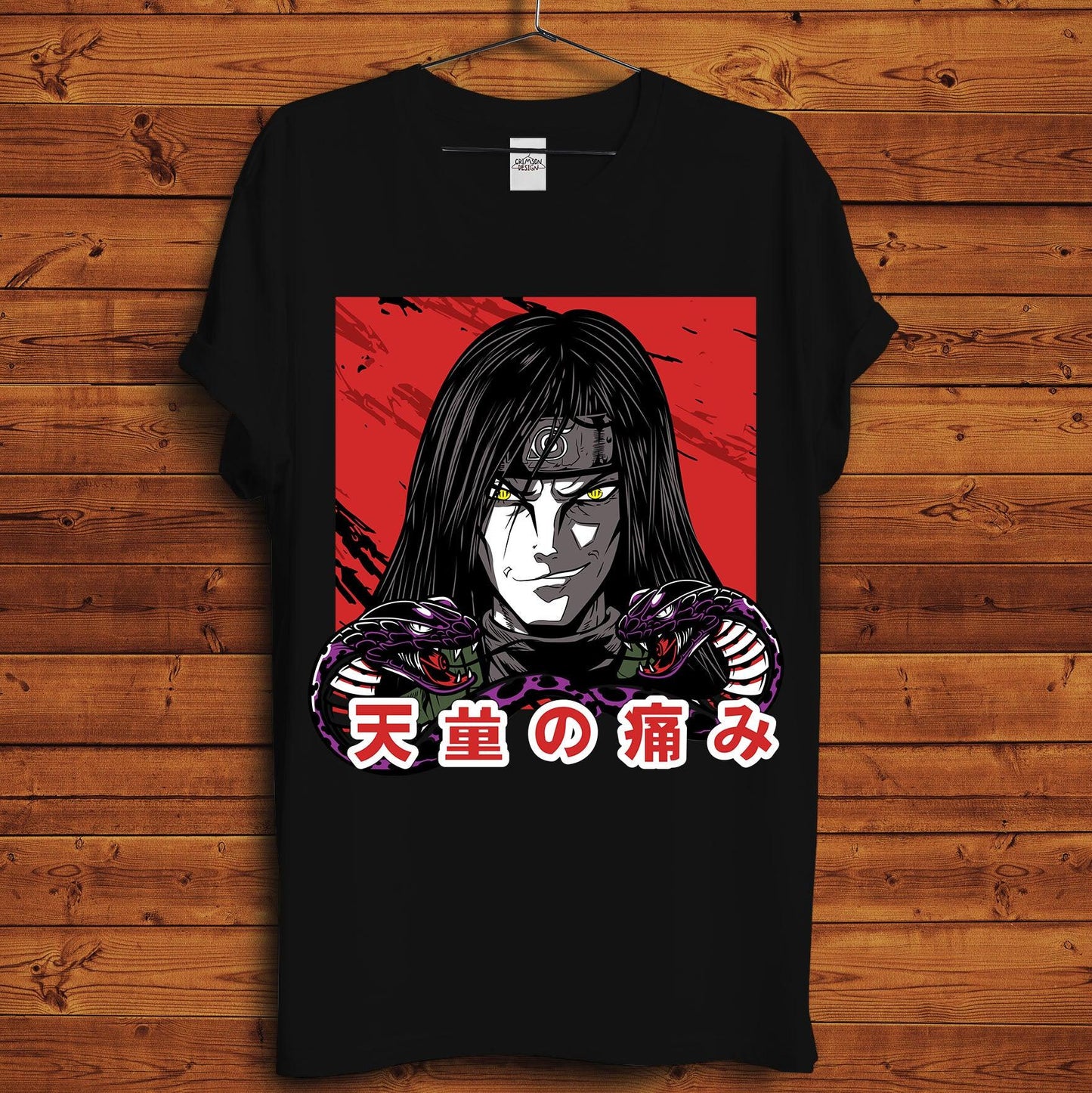 Orochimaru T-Shirt - Crimson x Design