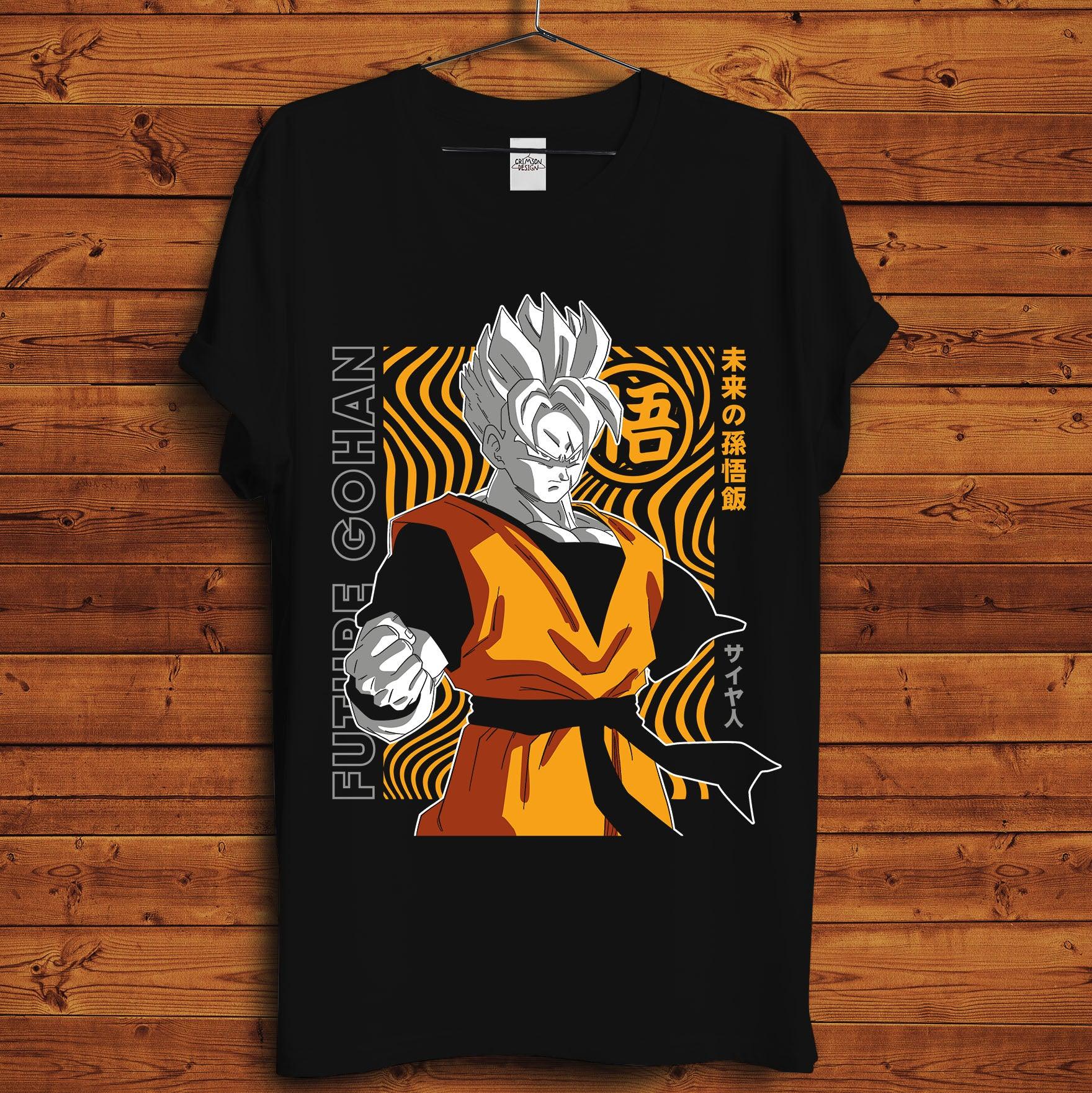 Future Gohan T-Shirt - Crimson x Design