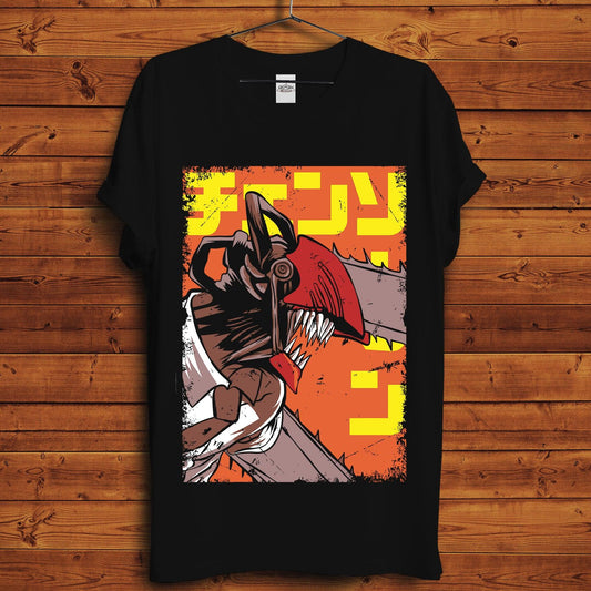 Chainsaw Man T-Shirt - Crimson x Design