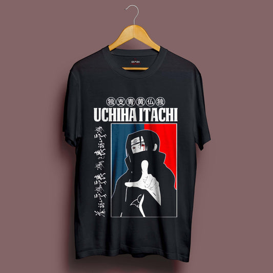 Retro Itachi T-Shirt - Crimson x Design