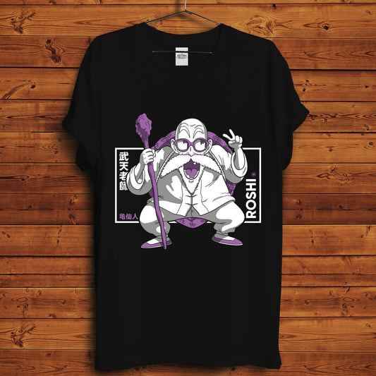 Master Roshi T-Shirt - Crimson x Design