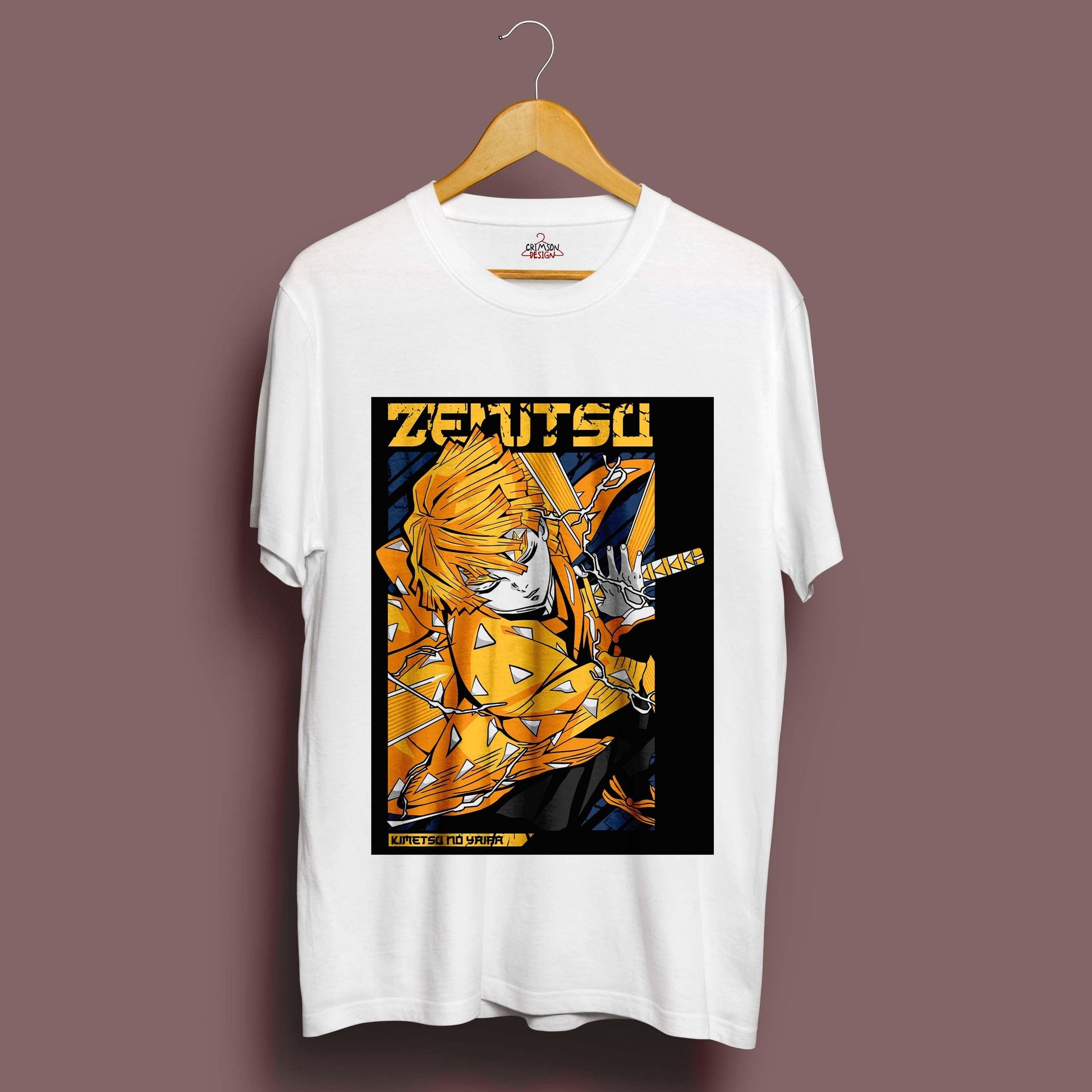 Zenitsu T-Shirt - Crimson x Design