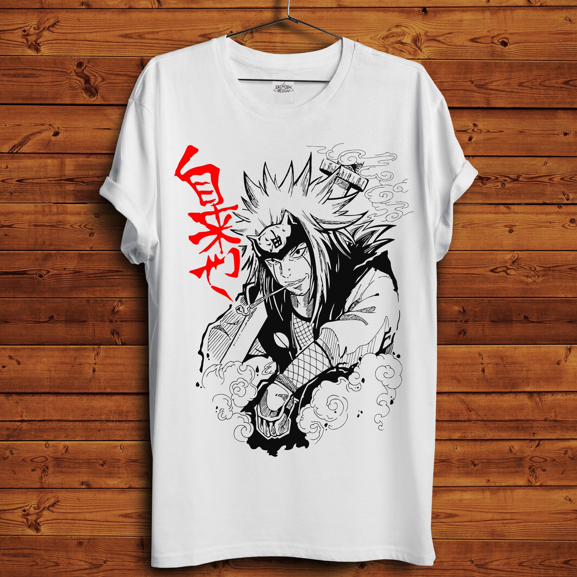 Jiraiya T-Shirt - Crimson x Design