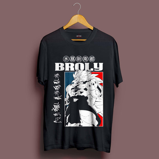 Retro Broly T-Shirt - Crimson x Design