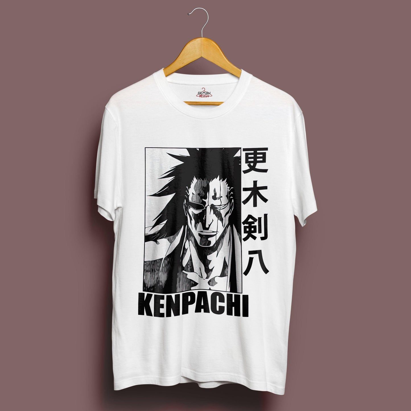 Kenpachi T-Shirt - Crimson x Design