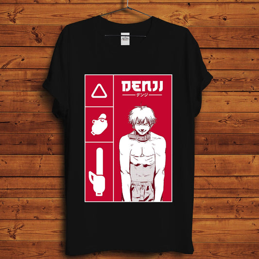 Denji T-Shirt - Crimson x Design