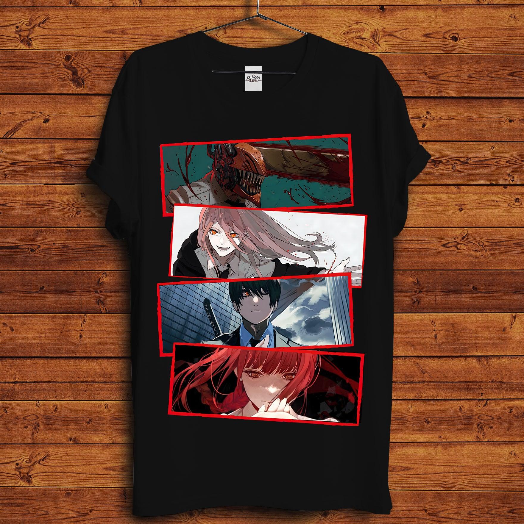 Chainsaw Man T-Shirt - Crimson x Design