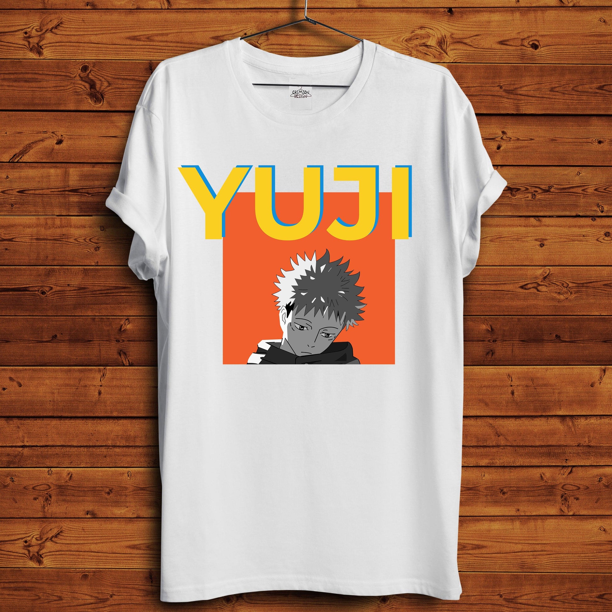 Yuji - T-Shirt - Crimson x Design