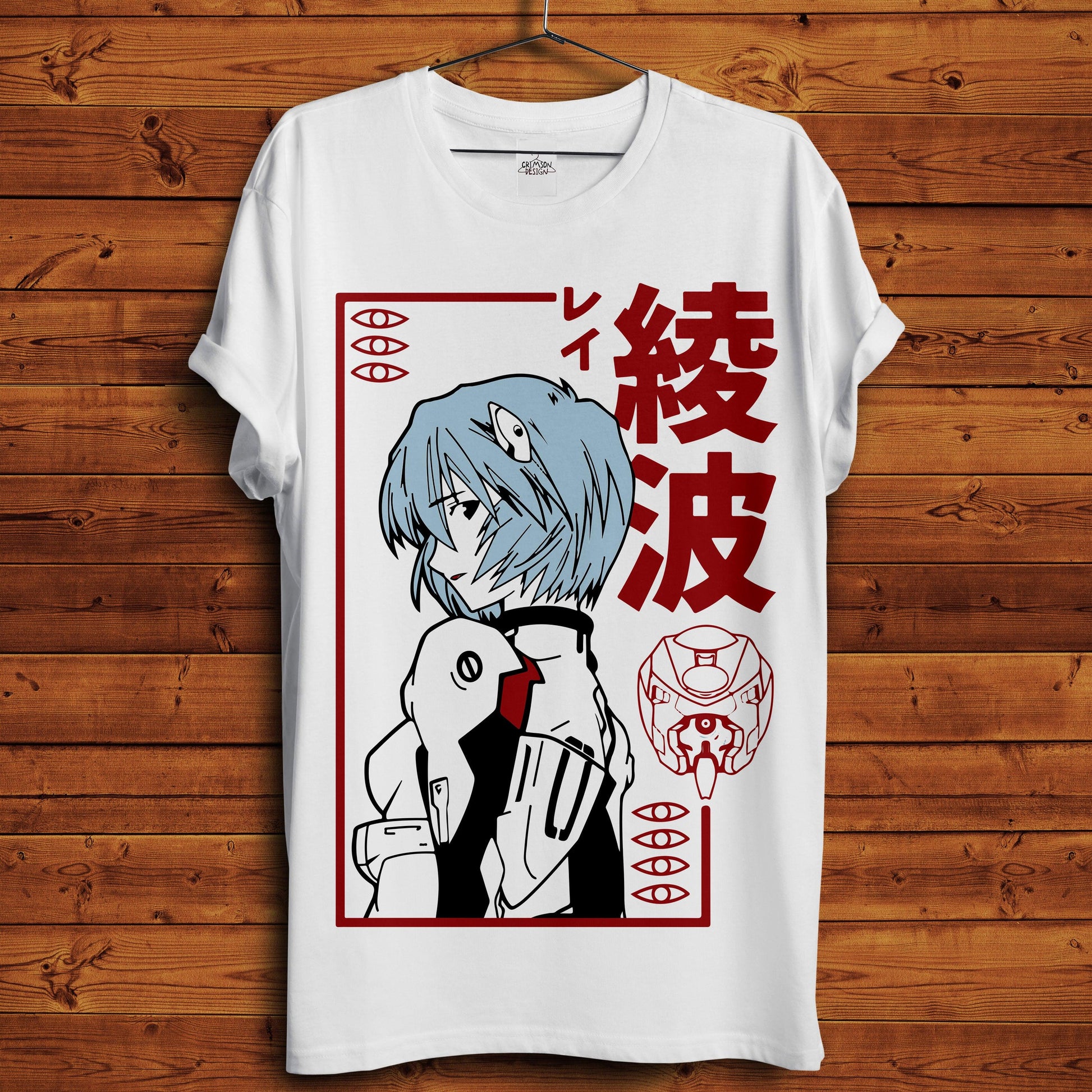 Neon Genesis Evangelion T-Shirt - Crimson x Design