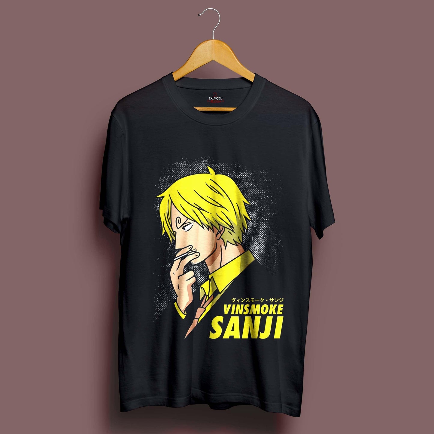 Sanji T-Shirt - Crimson x Design