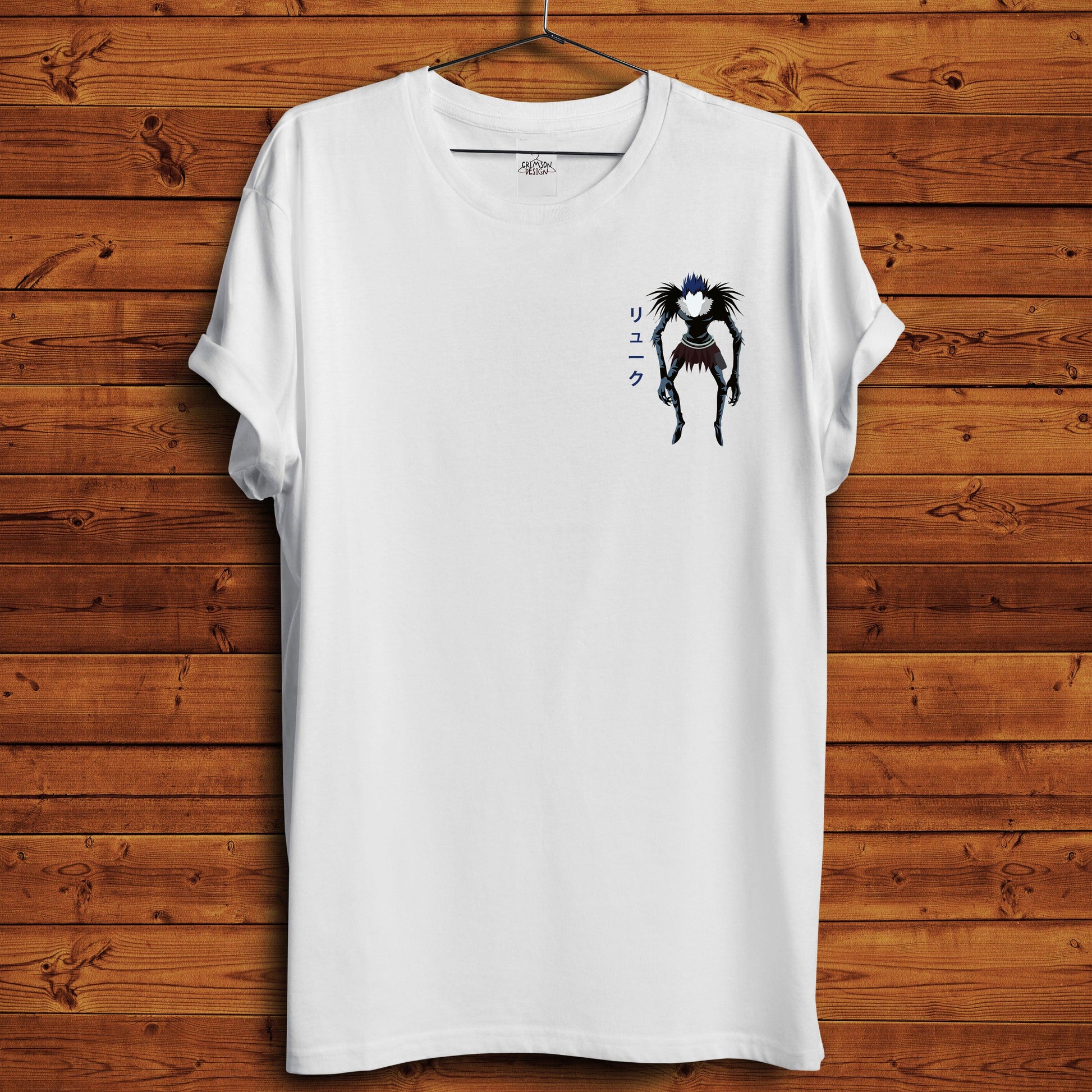 Ryuk Minimalist T-Shirt - Crimson x Design