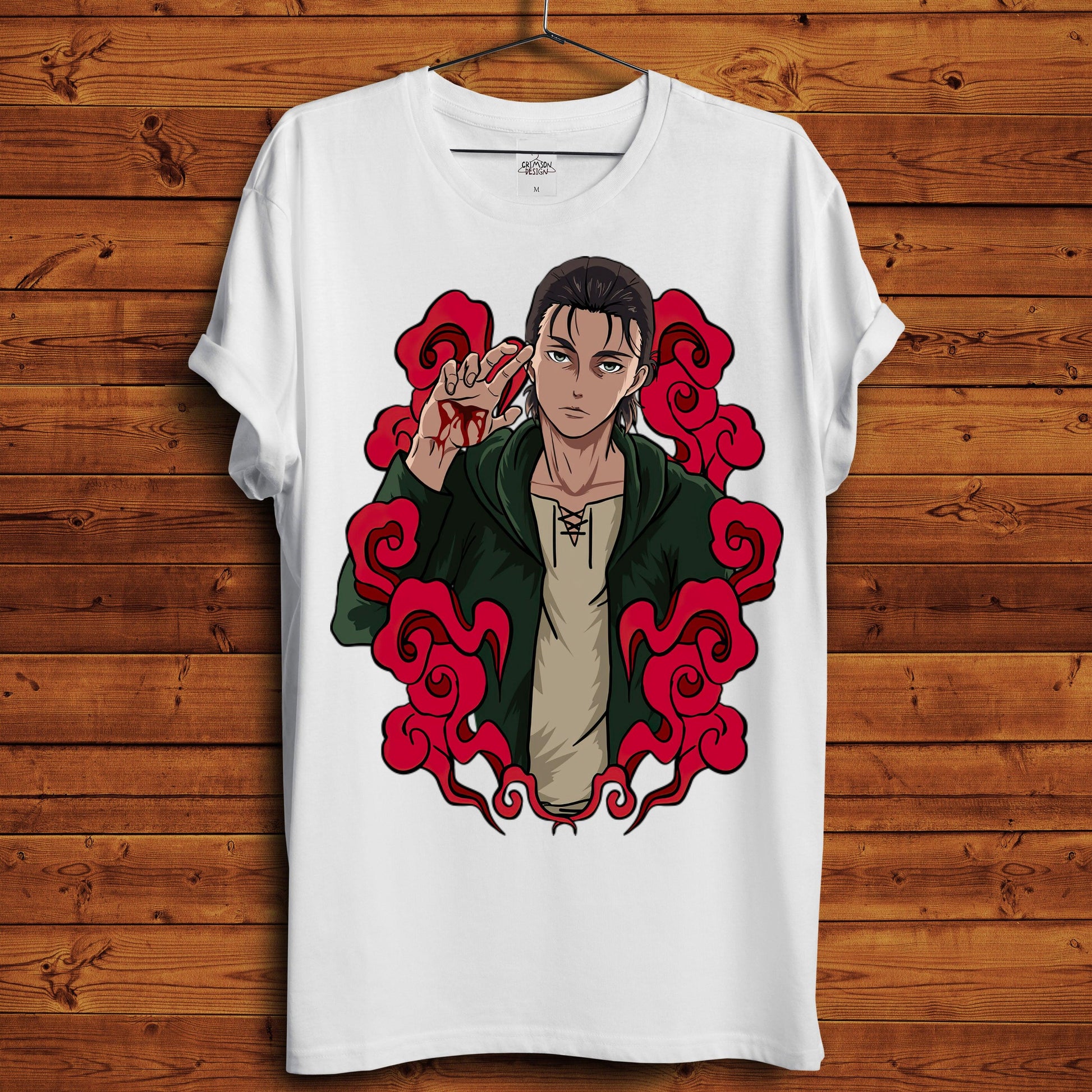 Eren - T-Shirt - Crimson x Design