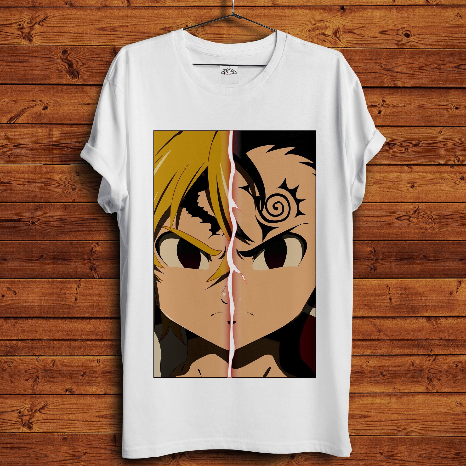 Meliodas x Zeldris T-Shirt - Crimson x Design