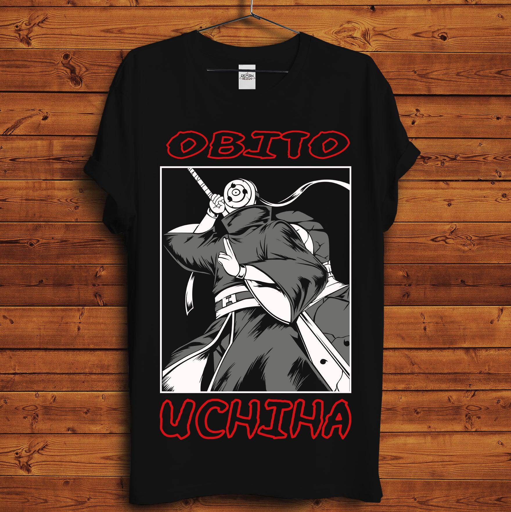 Obito - T-Shirt - Crimson x Design