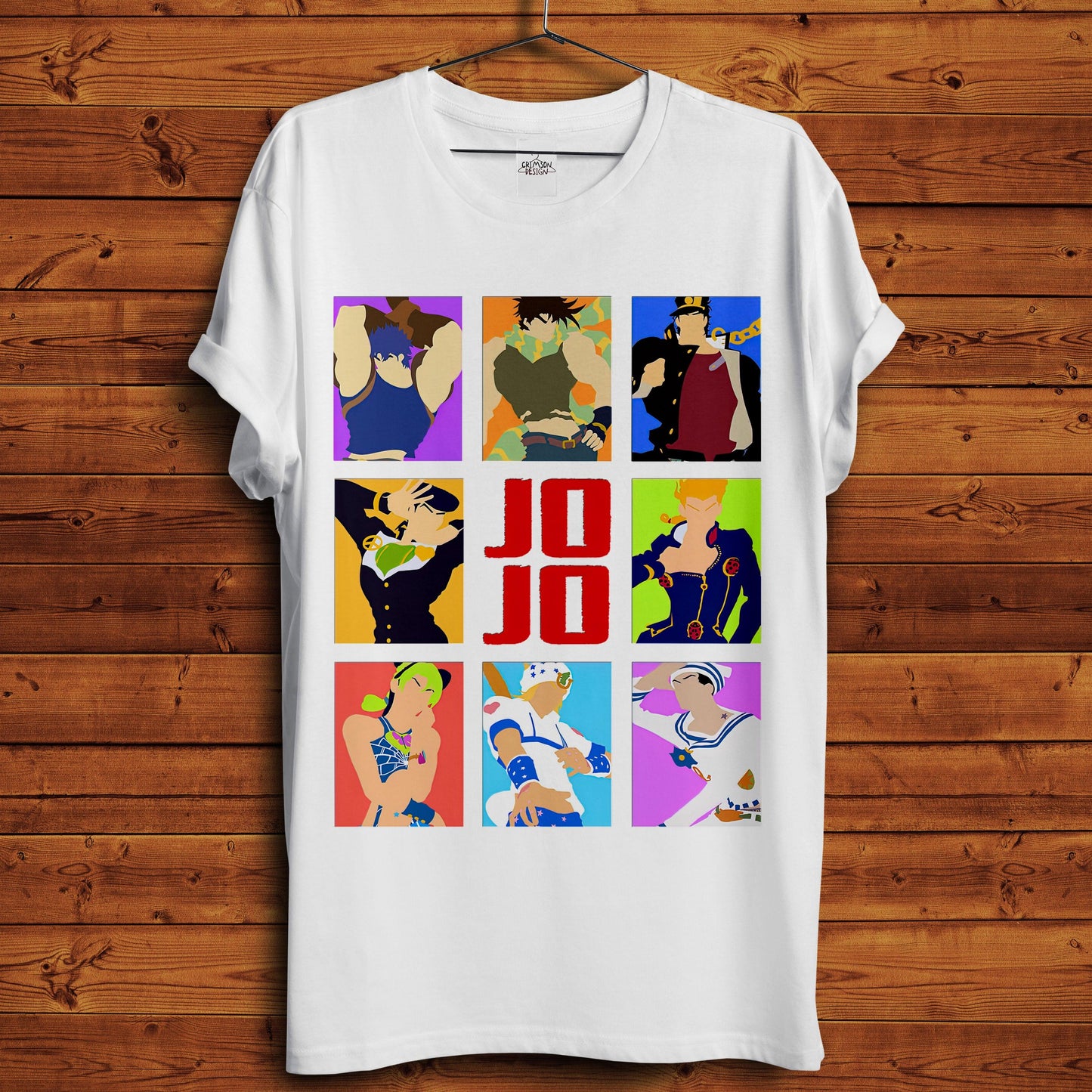 JoJo's Bizarre Adventure T-Shirt - Crimson x Design