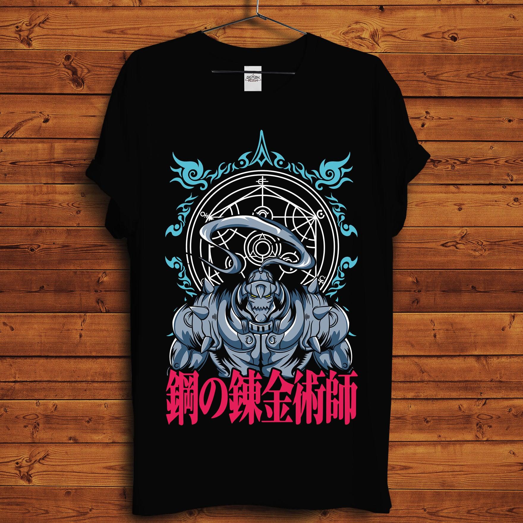 Fullmetal Alchemist T-Shirt - Crimson x Design