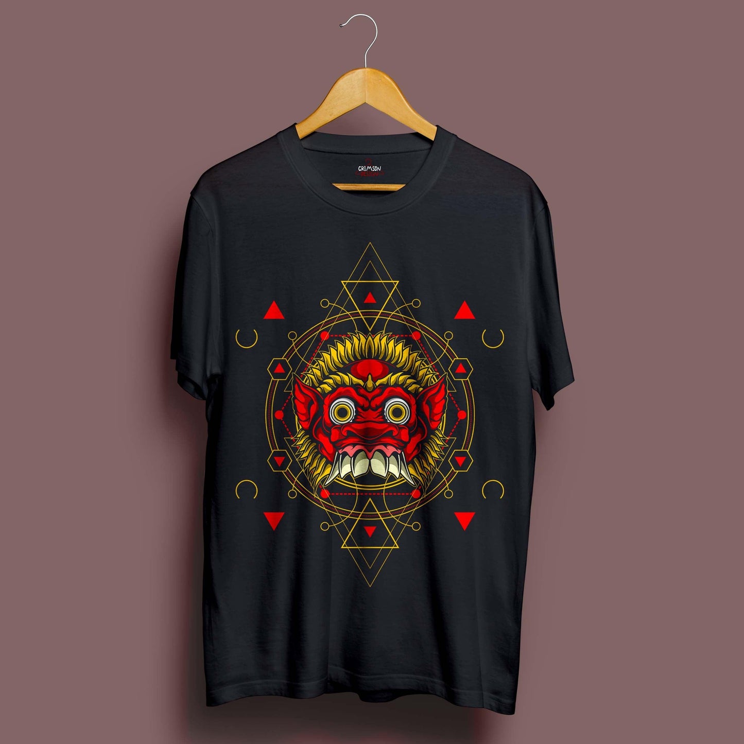 Red Demon T-Shirt - Crimson x Design