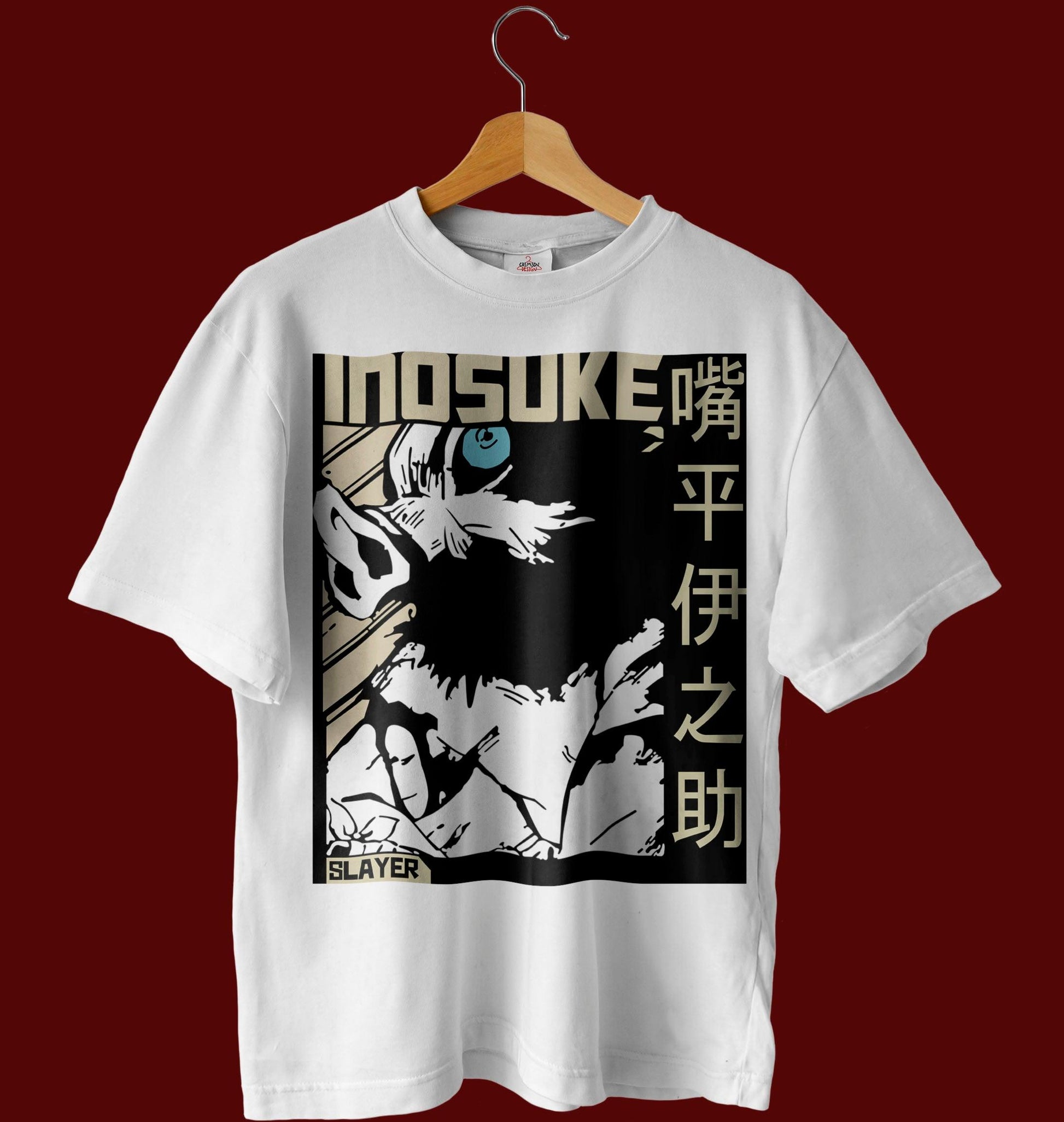 Inosuke - T-Shirt - Crimson x Design