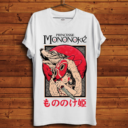 Princess Mononoke T-Shirt - Crimson x Design