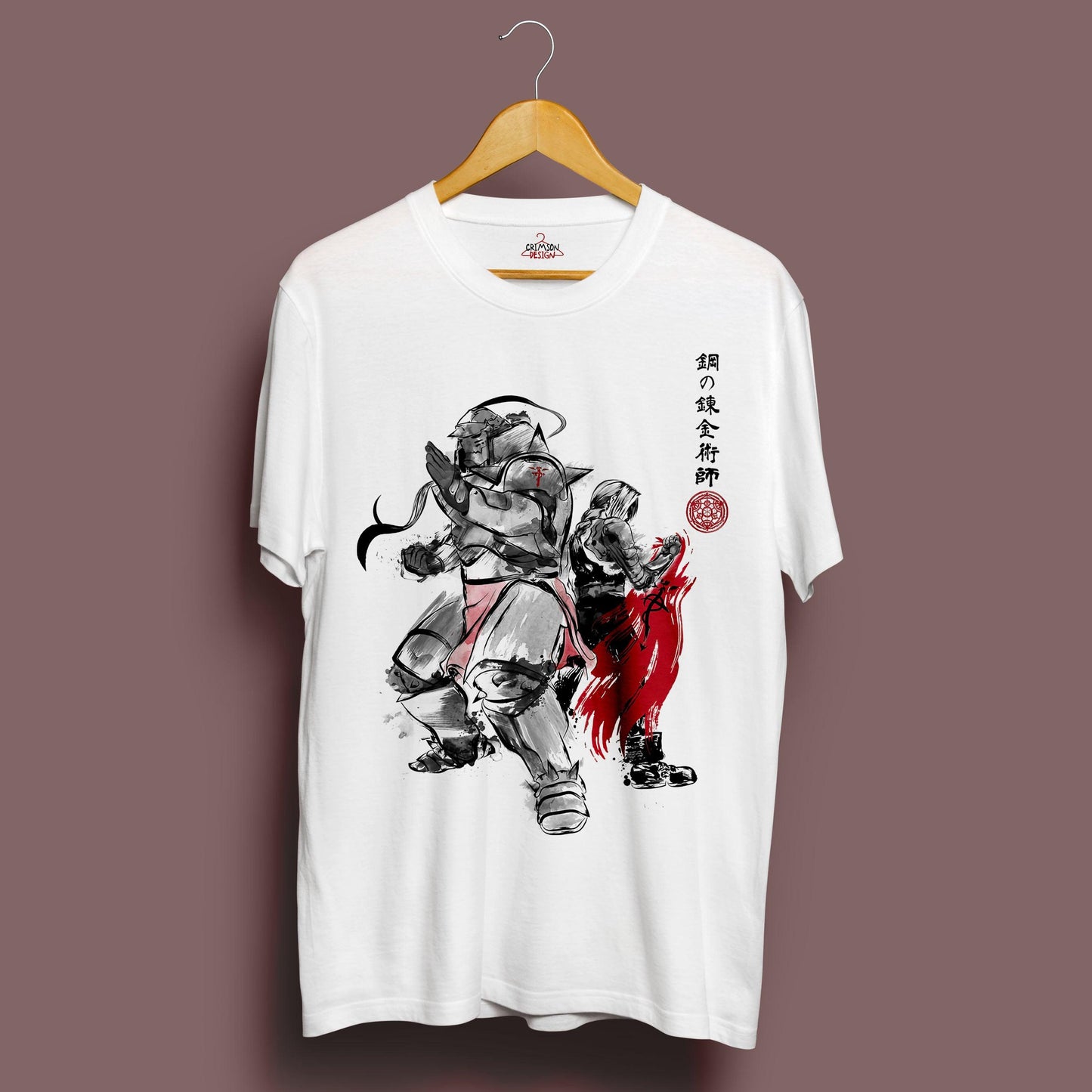 Fullmetal Alchemist T-Shirt - Crimson x Design