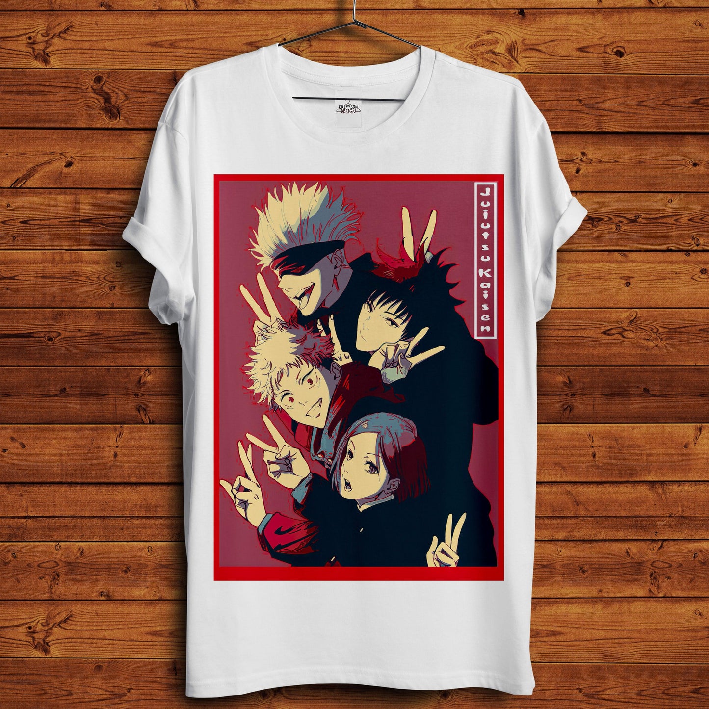 Jujutsu Kaisen - T-Shirt - Crimson x Design