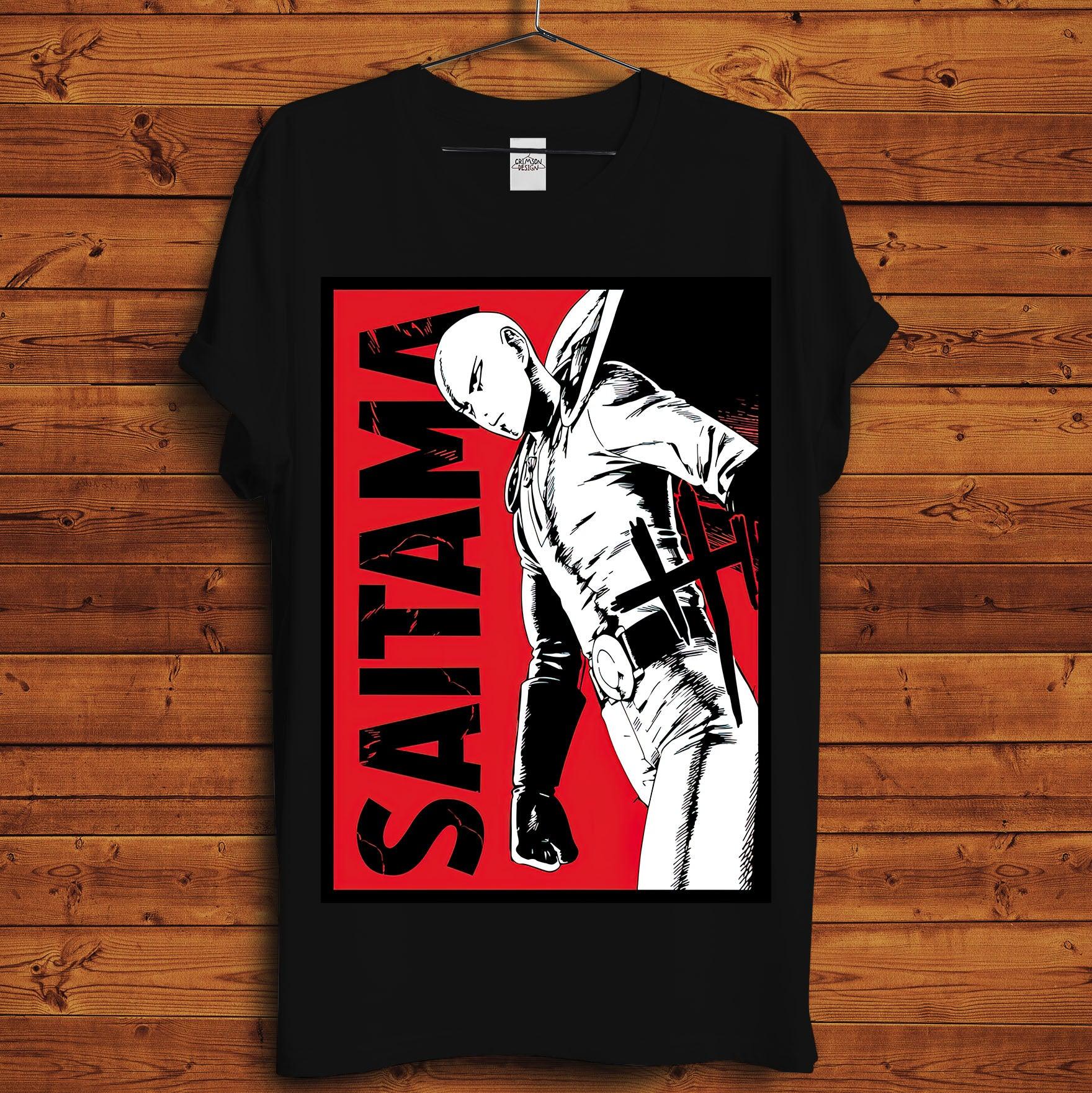 Saitama T-Shirt - Crimson x Design