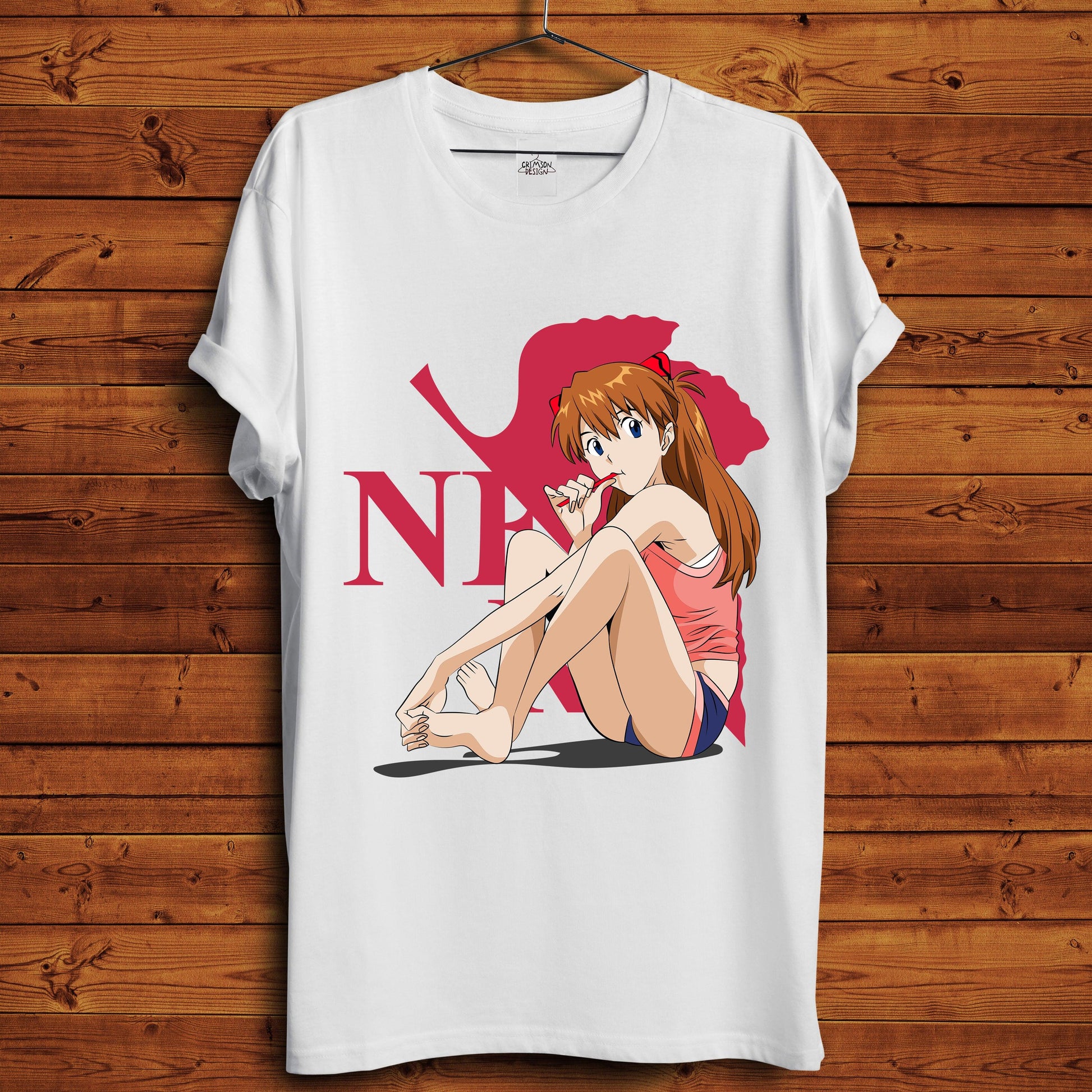 Neon Genesis T-Shirt - Crimson x Design