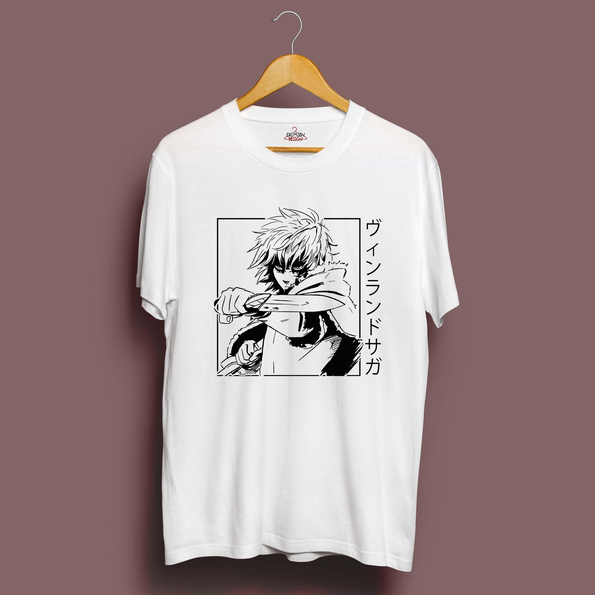 Thorfinn T-Shirt - Crimson x Design