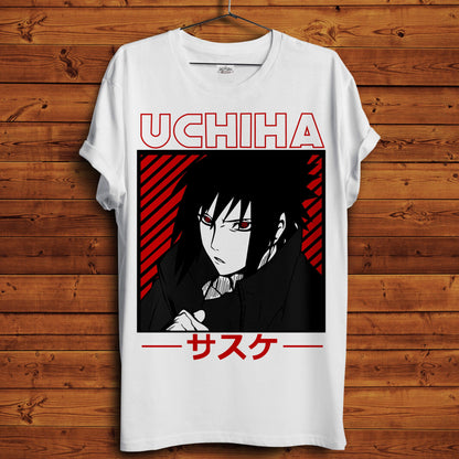 Sasuke - T-Shirt - Crimson x Design