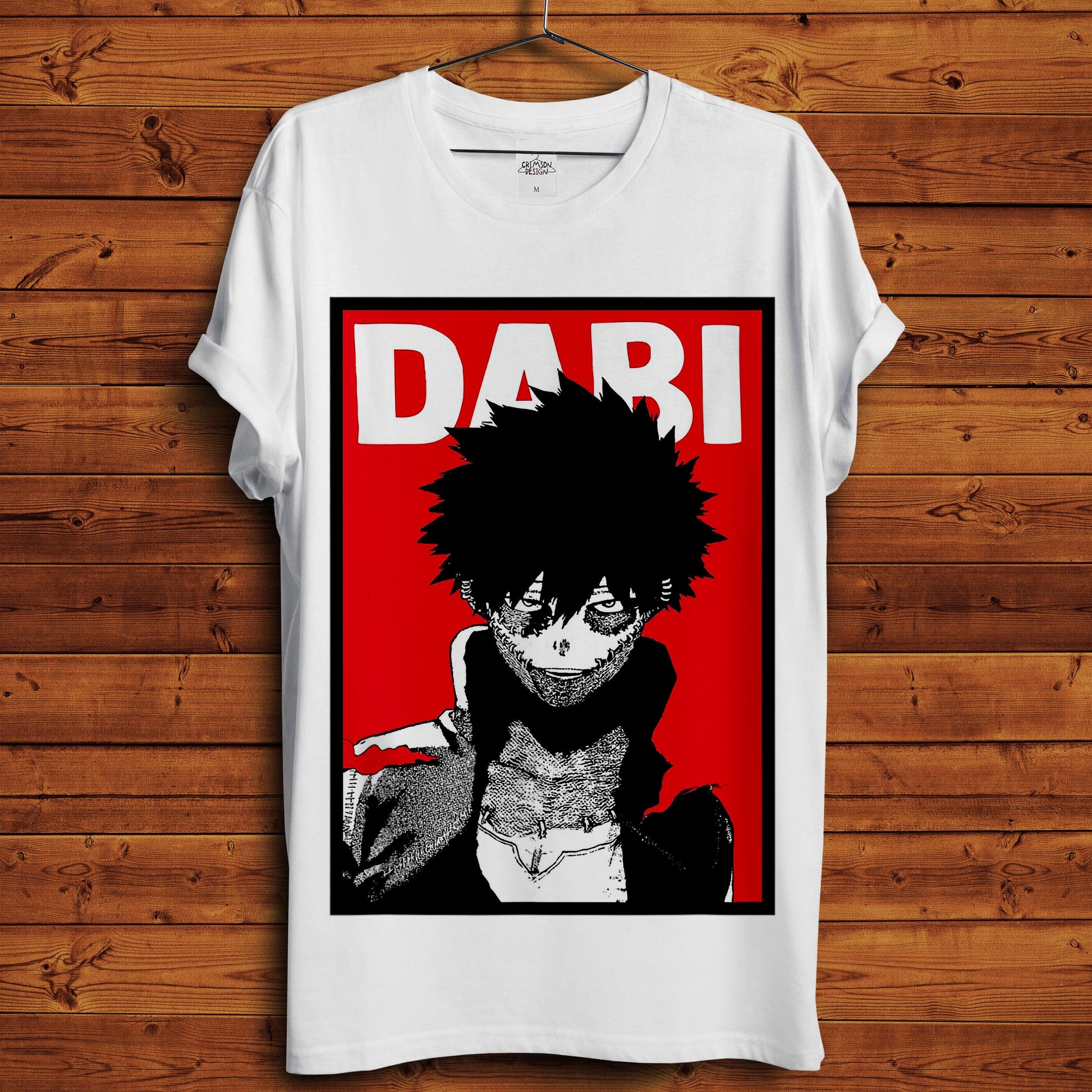 Dabi - T-Shirt - Crimson x Design