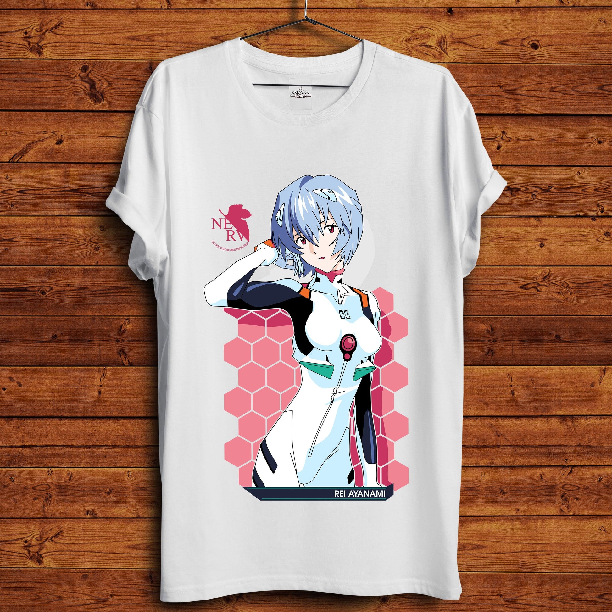 Neon Genesis T-Shirt - Crimson x Design