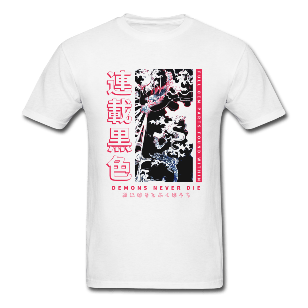 Demons Never Die T-Shirt - white