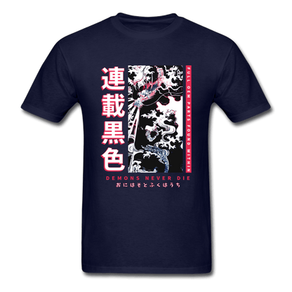 Demons Never Die T-Shirt - navy