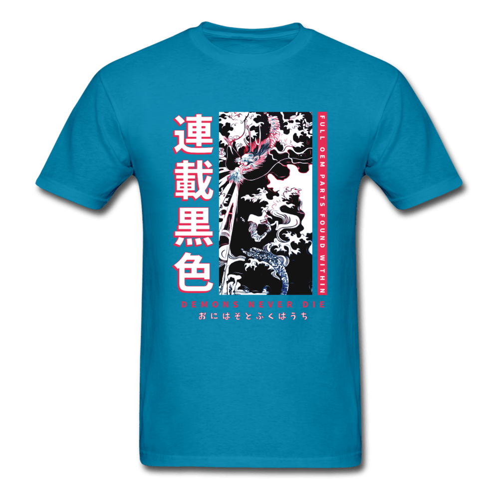 Demons Never Die T-Shirt - turquoise