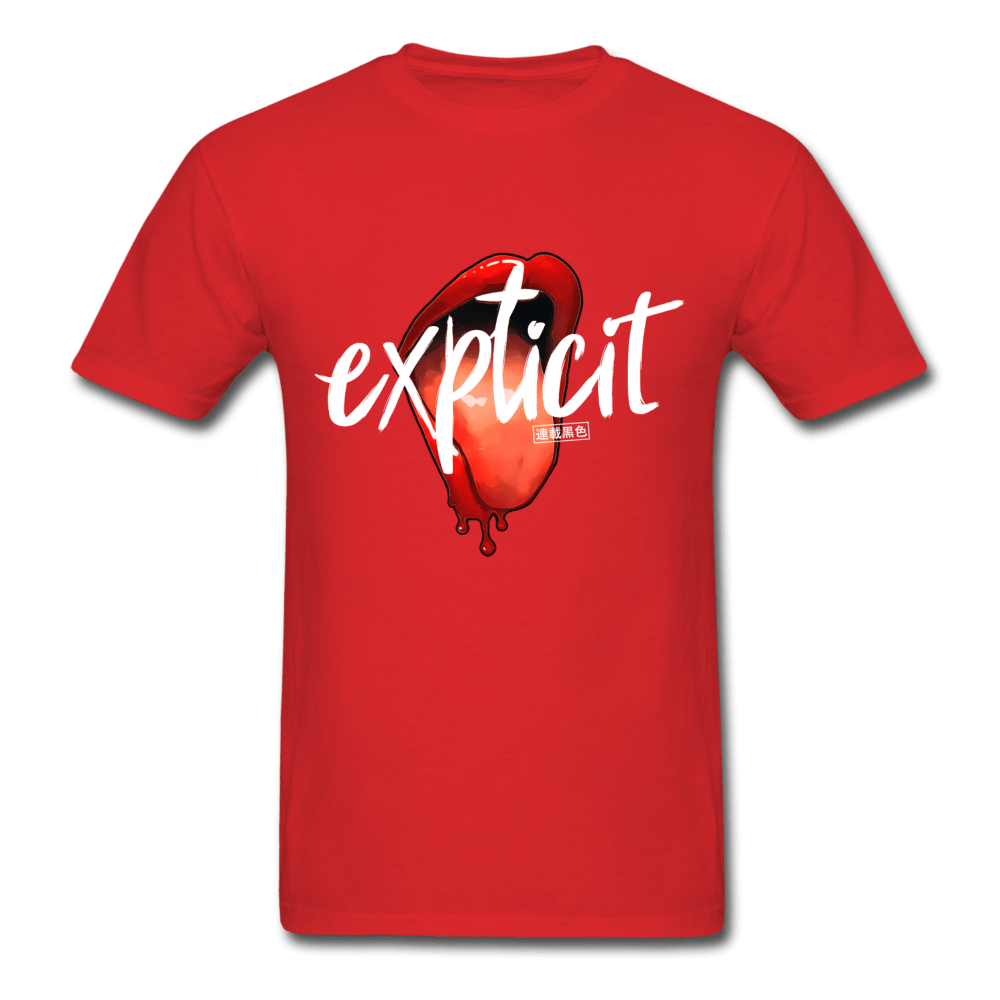 Explicit T-Shirt - red