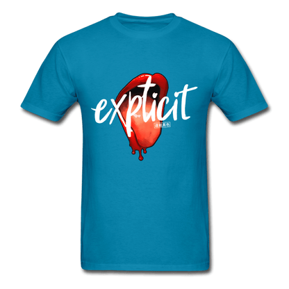 Explicit T-Shirt - turquoise