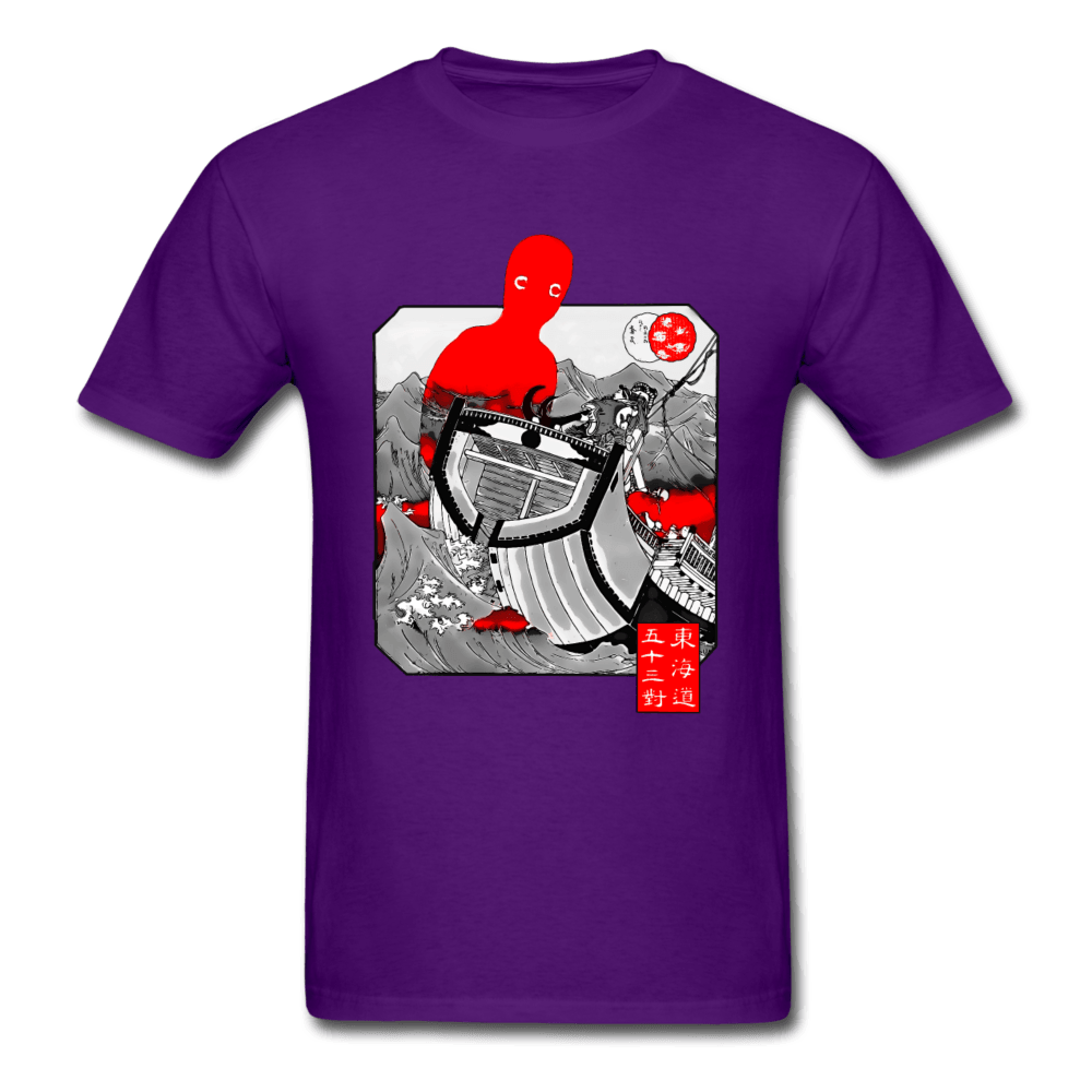 Ghost Ship T-Shirt - purple