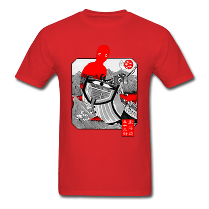 Ghost Ship T-Shirt - red