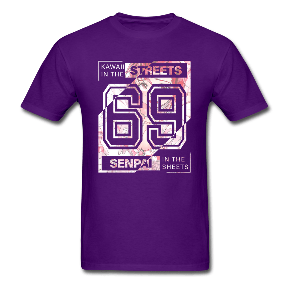 Kawaii Streets T-Shirt - purple