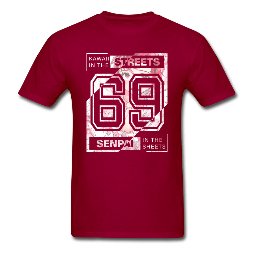 Kawaii Streets T-Shirt - dark red