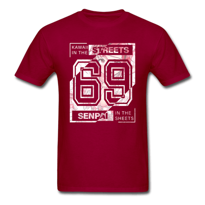 Kawaii Streets T-Shirt - dark red