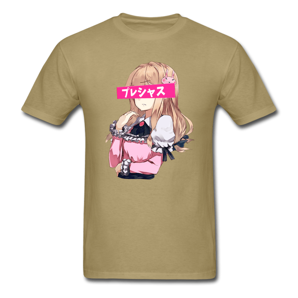 Angry Waifu T-Shirt - khaki