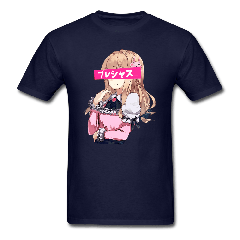 Angry Waifu T-Shirt - navy