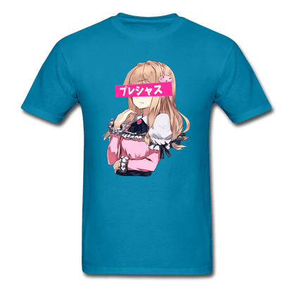 Angry Waifu T-Shirt - turquoise